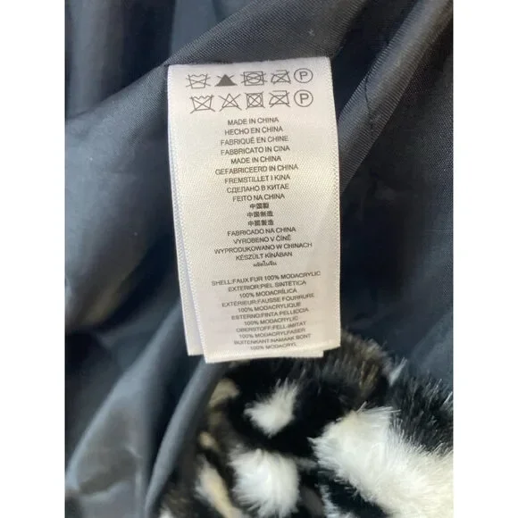 Michael Kors Size Xl White/Black Coat - Picture 5 of 6